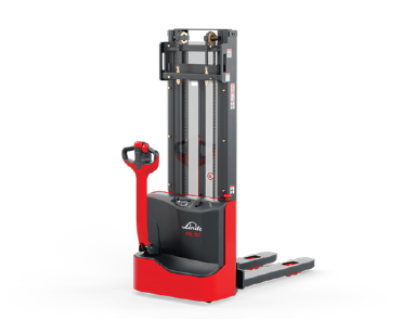 Linde ML10 Elektro-Hochhubwagen mit Hubmast und Deichsel