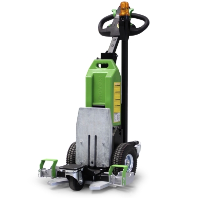 Movexx TT1000-T-CP Elektroschlepper mit Einkaufswagenkupplung und Rundumleuchte