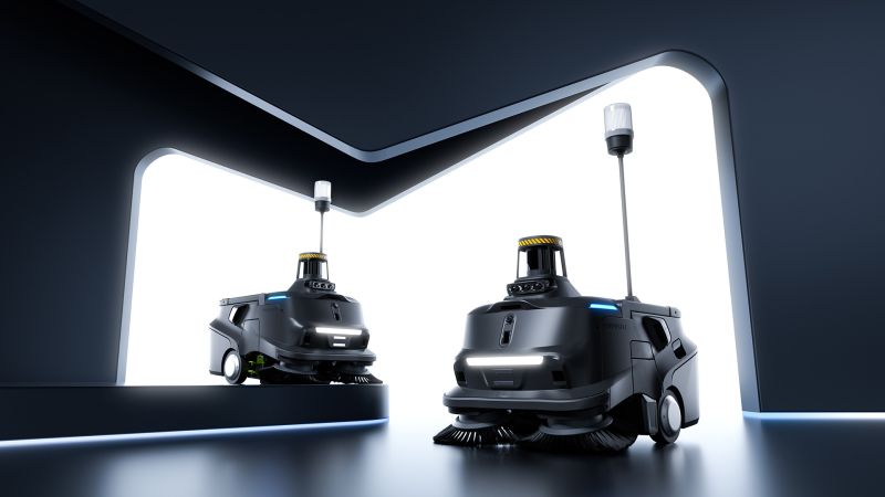 Autonome Bodenreinigung