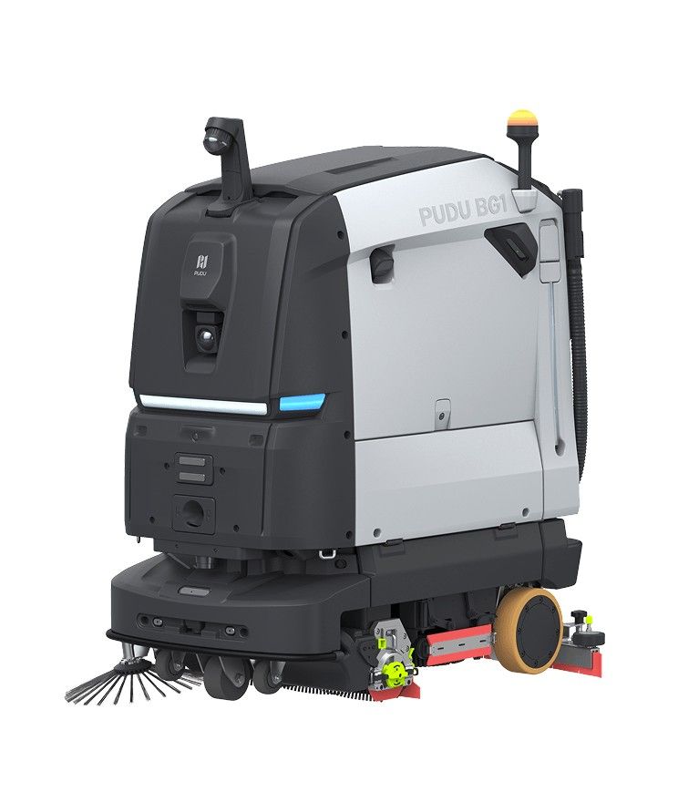 PUDU BG1 Pro – KI-Scheuersaugroboter für große Flächen